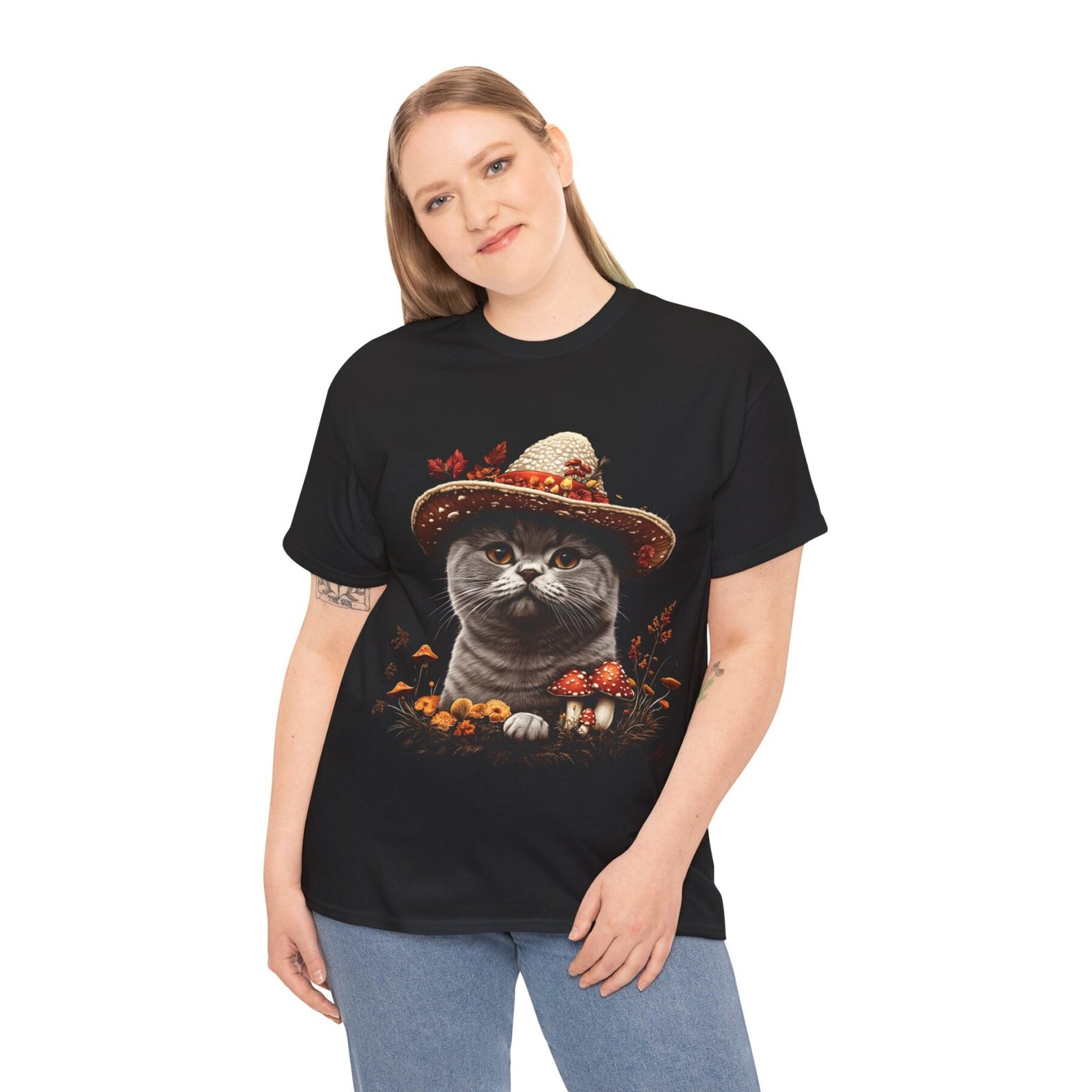 T-shirt Shroomkitty 2 – unisex - Image 12